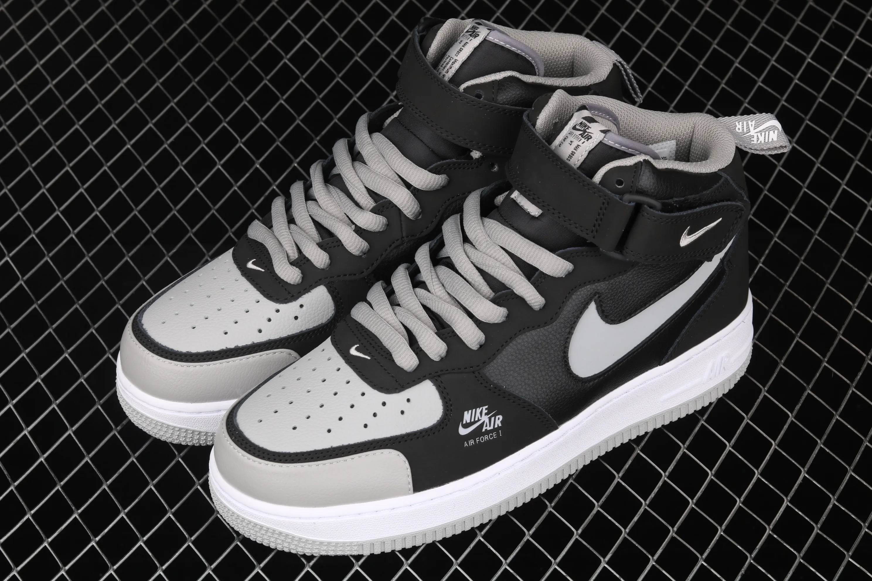 All categories Nk Air Force 1 Air Force series Nk Air Force 1 Mid Air Force mid-top Nk Air Force 1 Mid "Shadow Grey" Shadow Gray Air Force One Chinese casual sneakers BQ6819-008